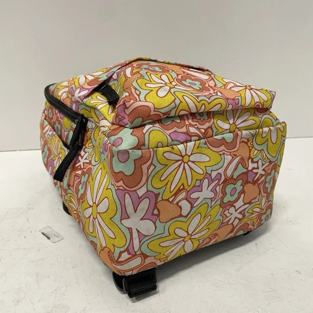 Vans Off The Wall “Bounds” Floral Tropical Small Backpack 12” Retro 70’s Flower